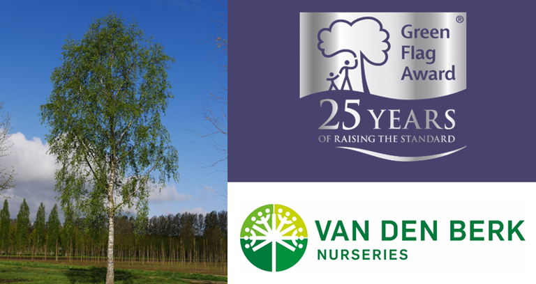 Green Flag Award partners with Van den Berk Nurseries for FREE TREE promotion!