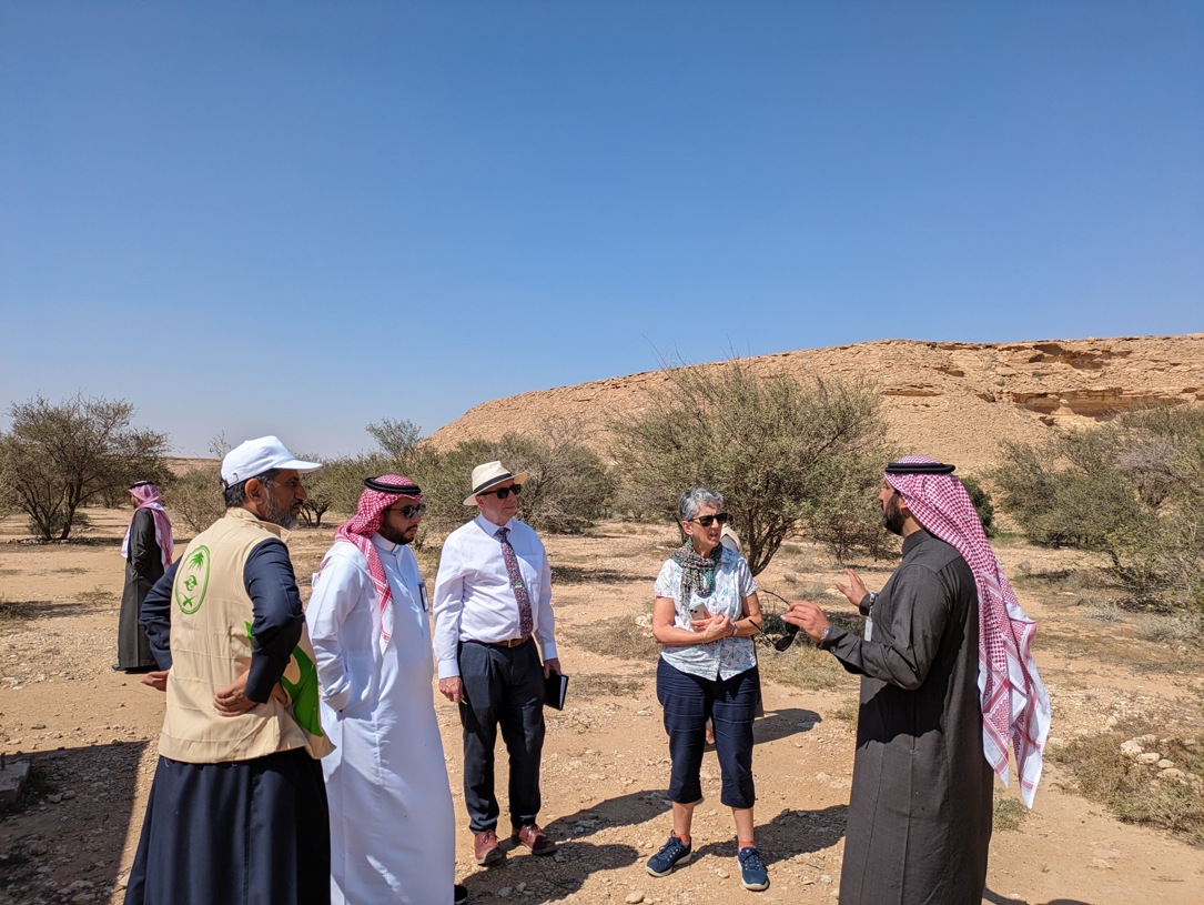 Judges inspect Al Ghat National Park, Saudi Arabia