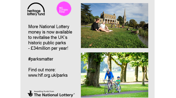 Big Lottery Fund commits £20m further funding to revive public parks