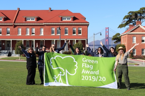 Presidio becomes first park in USA to win the international Green Flag Award