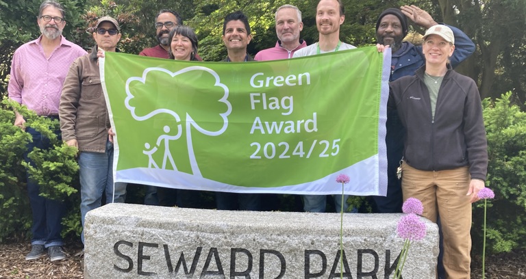 City of Seattle wins the first Green Flag Award for a local government in the USA 