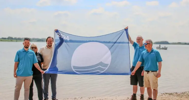 Green Flag Award Rutland Water Achieves Blue Flag and Seaside Award